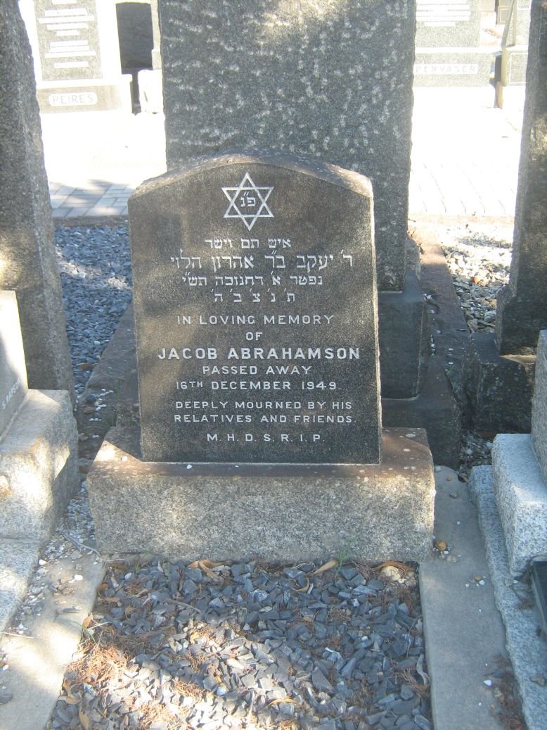 ABRAHAMSON Jacob -1949