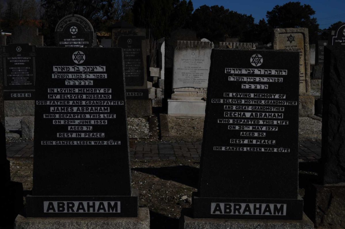 ABRAHAM James -1956 &amp; Recha -1977