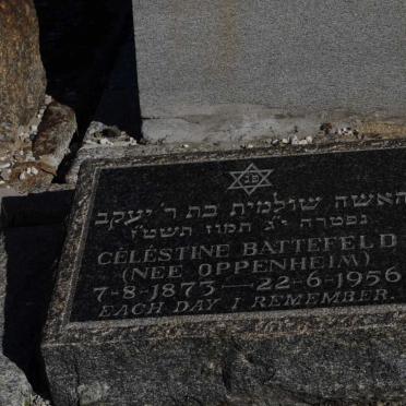 BATTEFELD Céléstine nee OPPERHEIM 1873-1956