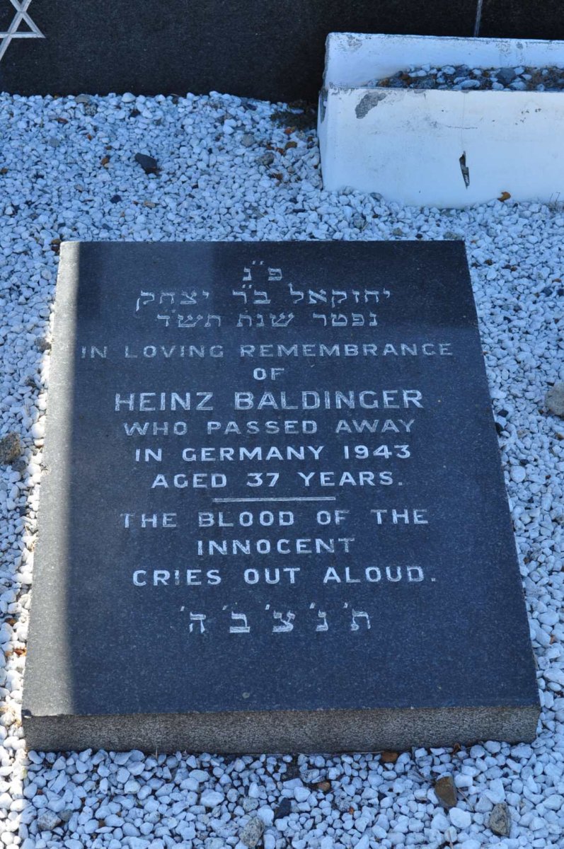 BALDINGER Heinz -1943