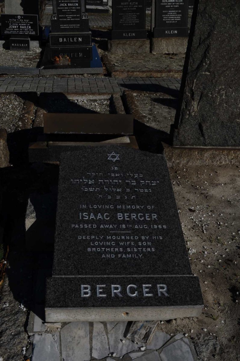BERGER Isaac -1966
