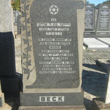BECK Rosie -1955