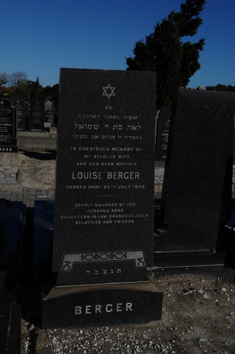 BERGER Louise -1966