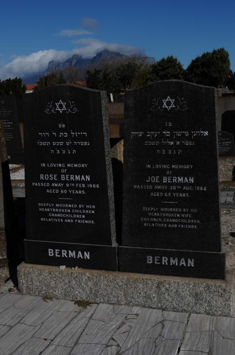 BERMAN Joe -1962 &amp; Rose -1966