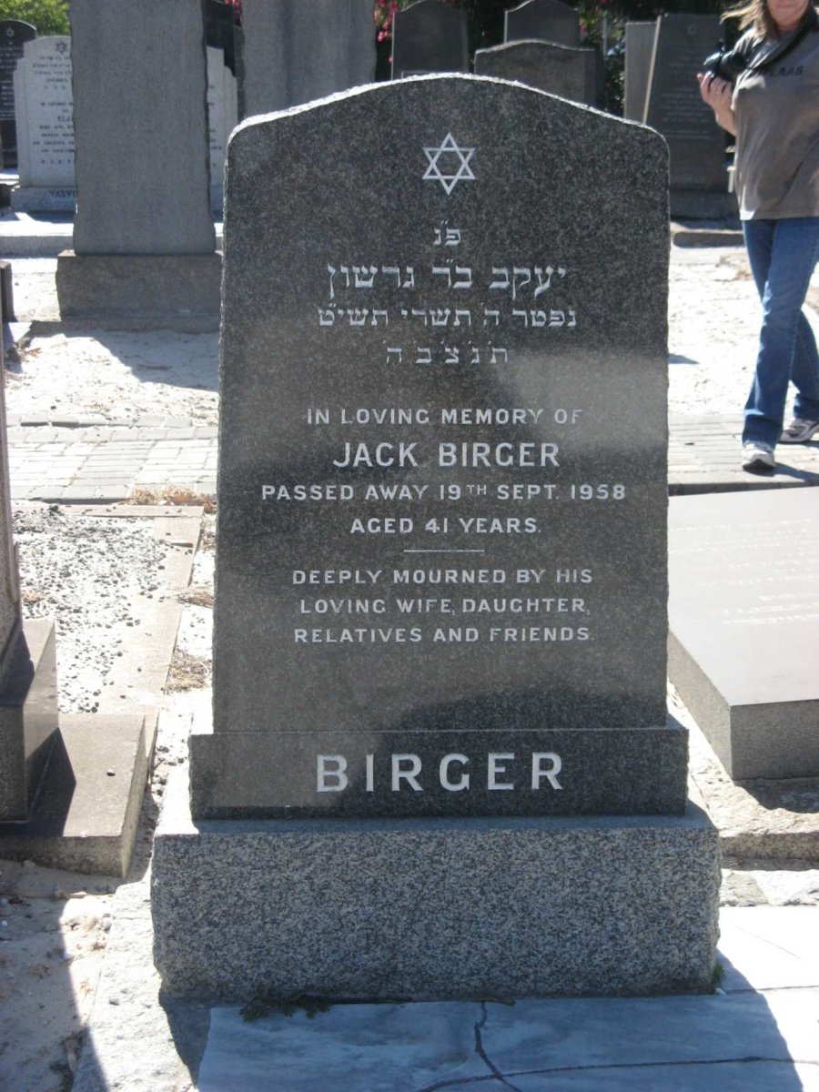 BIRGER Jack -1958