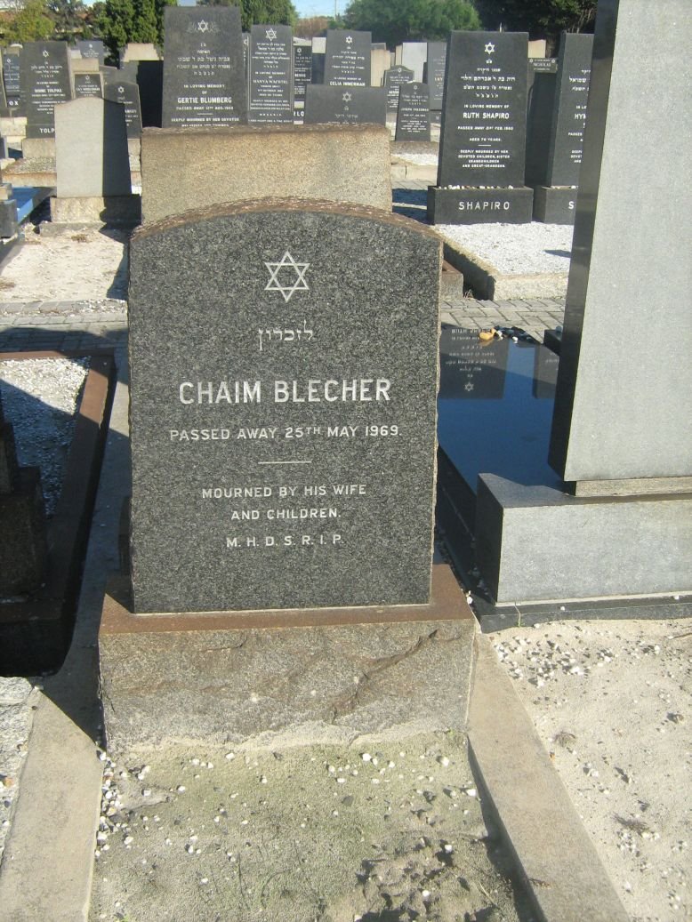 BLECHER Chaim -1969