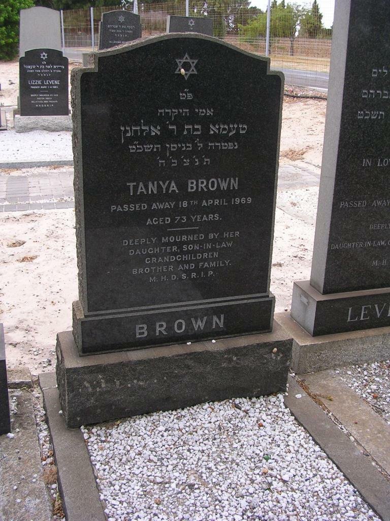 BROWN Tanya -1969