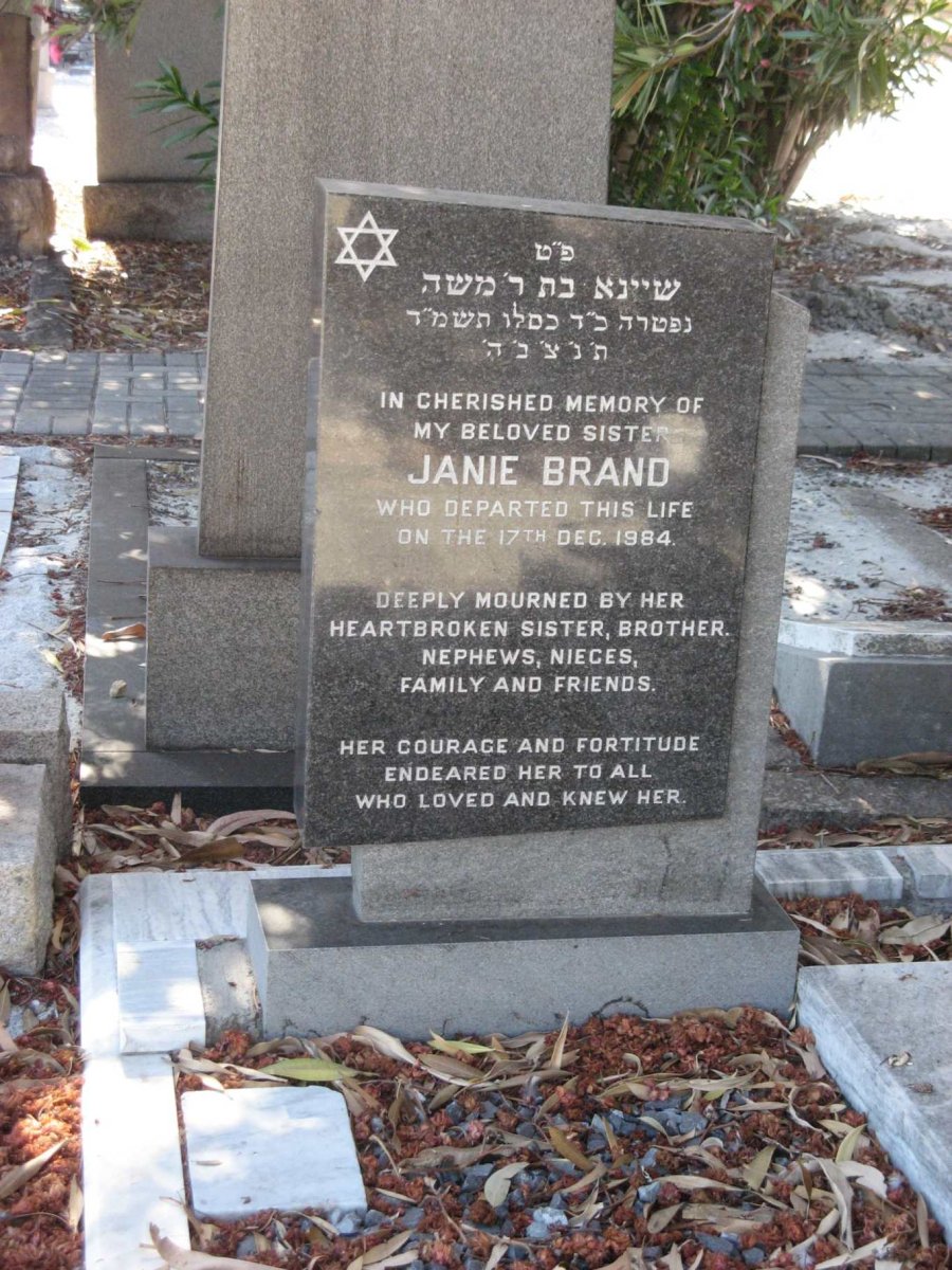 BRAND Janie -1984
