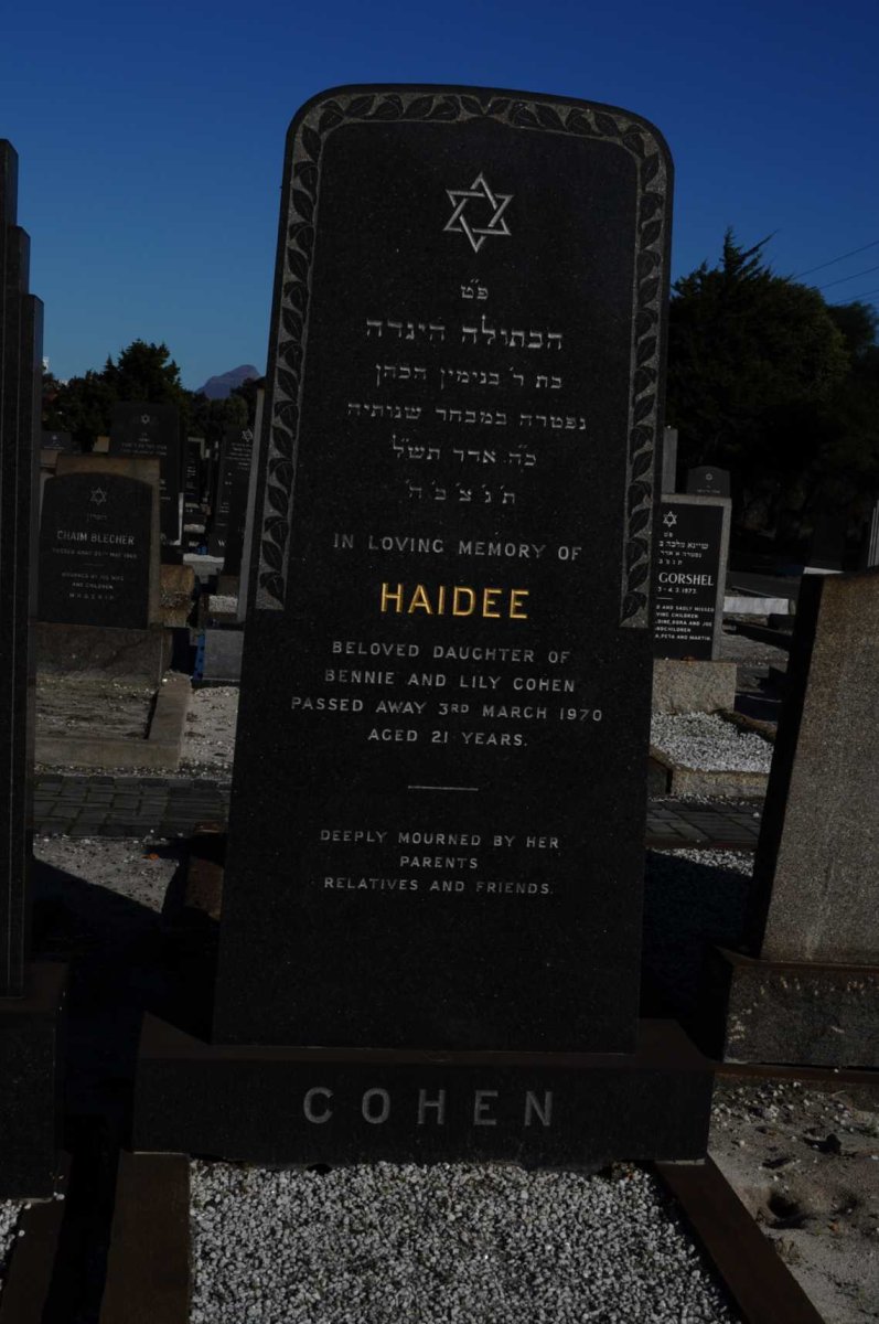 COHEN Haidee -1970