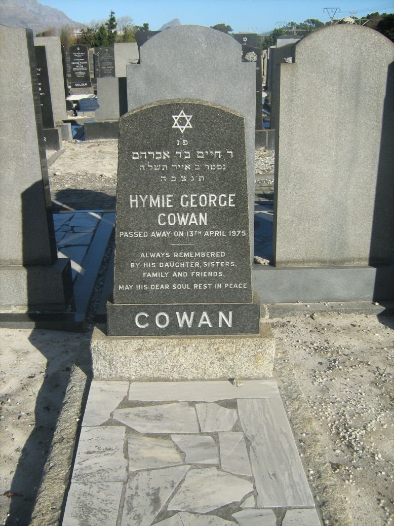 COWAN Hymie George -1975