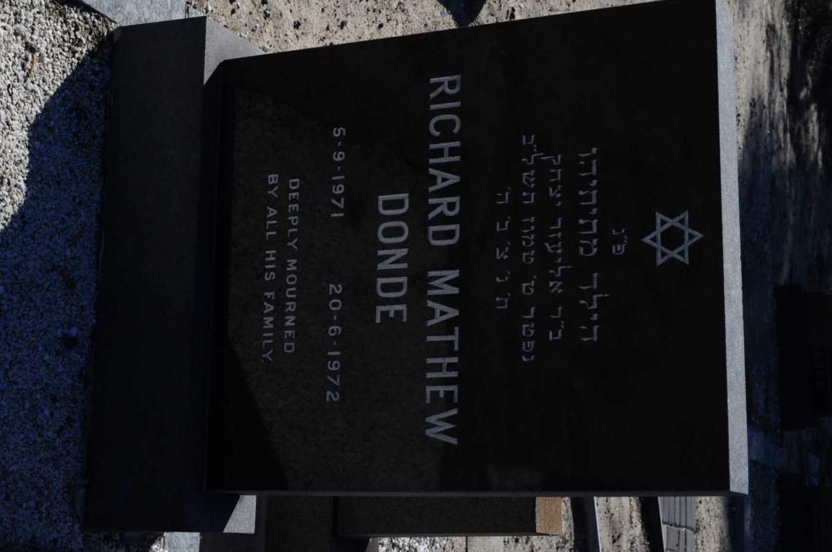 DONDE Richard Mathew 1971-1972