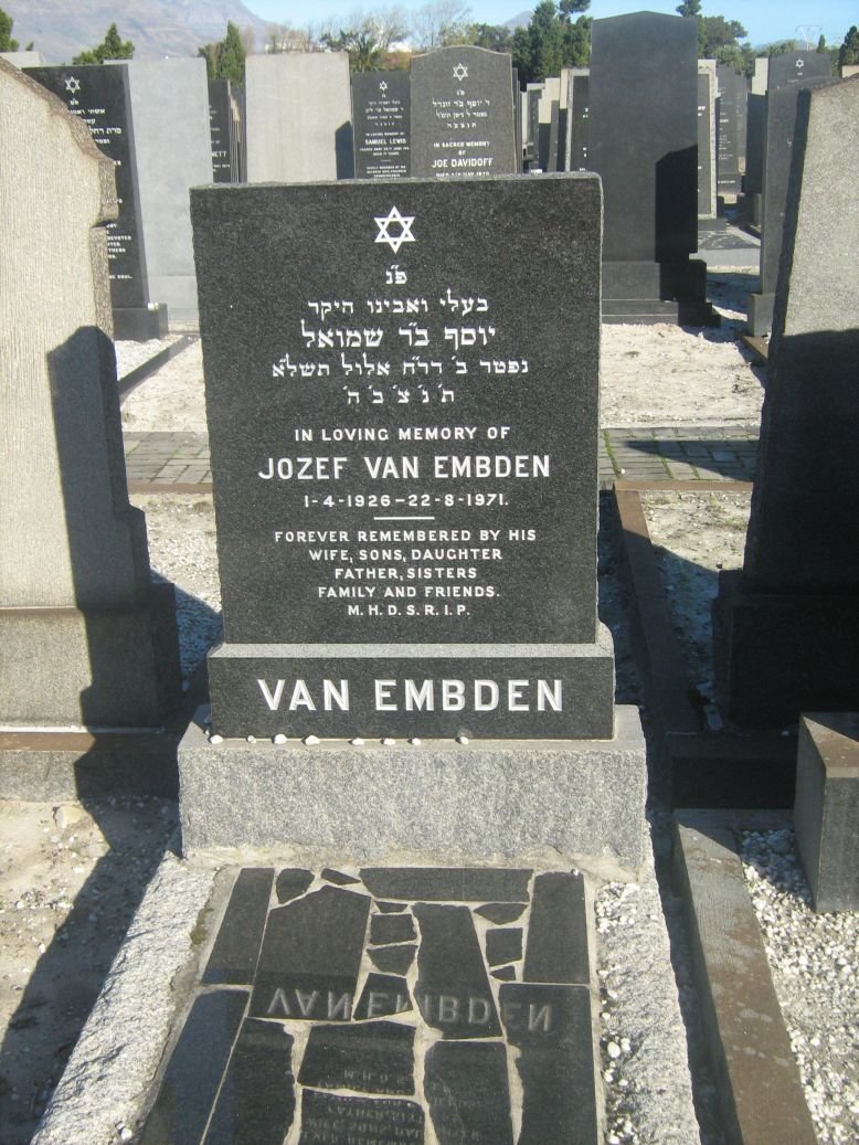 EMBDEN Jozef, van 1926-1971