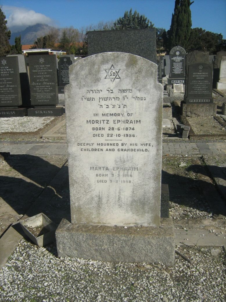 EPHRAIM Moritz 1874-1956 &amp; Marta 1886-1958