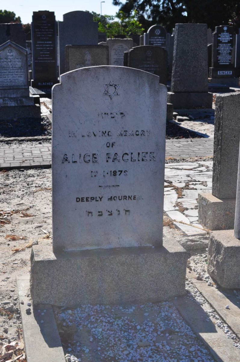 FACLIER Alice -1976