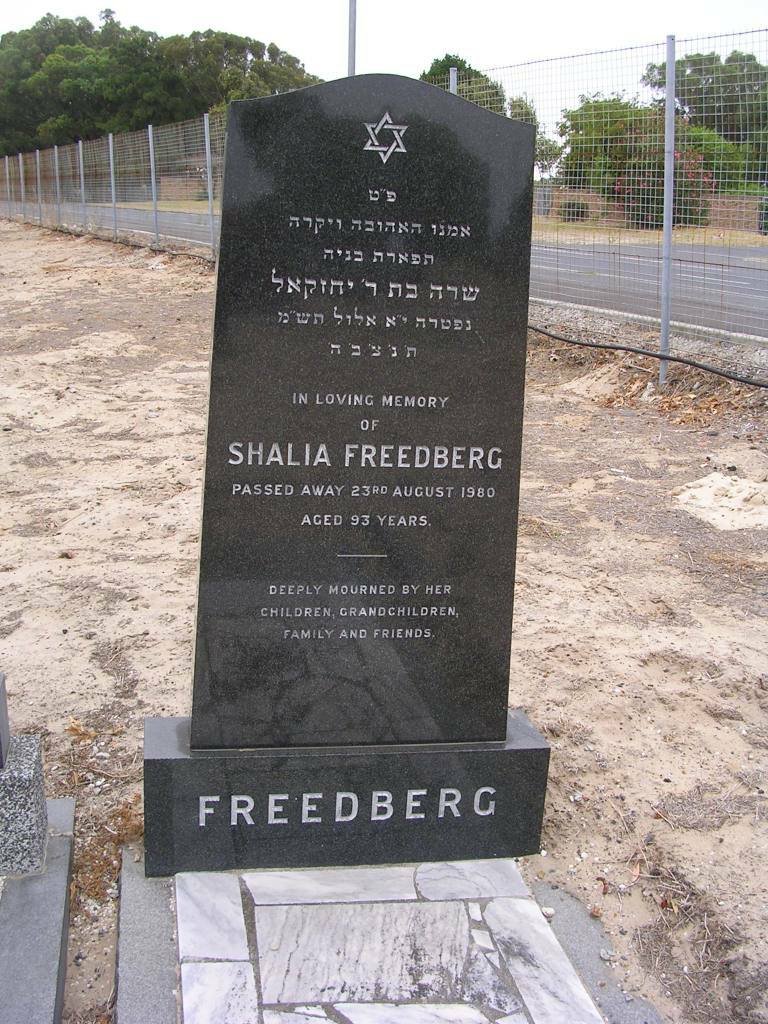 FREEDBERG Shalia -1980