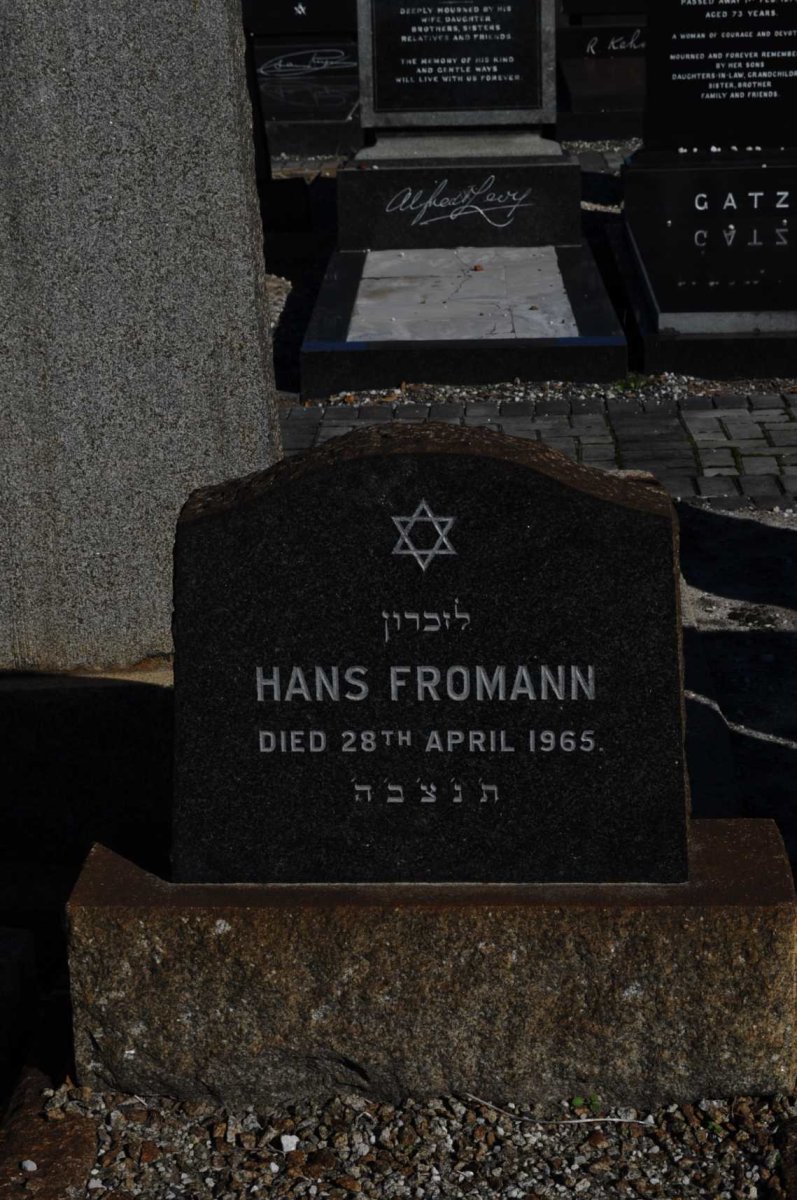 FROMANN Hans -1965