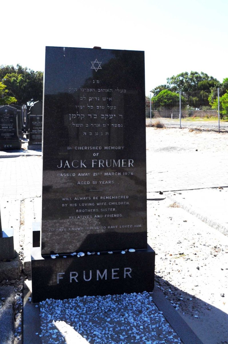 FRUMER Jack -1976