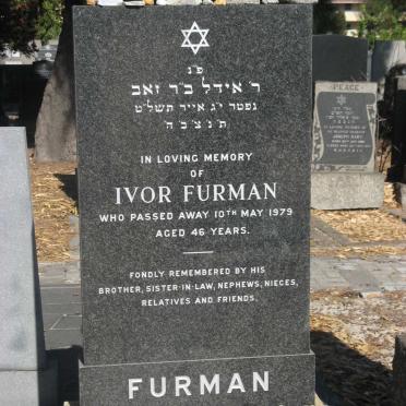 FURMAN Ivor -1979