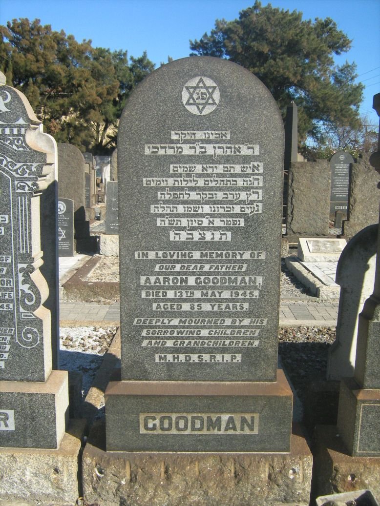 GOODMAN Aaron -1945