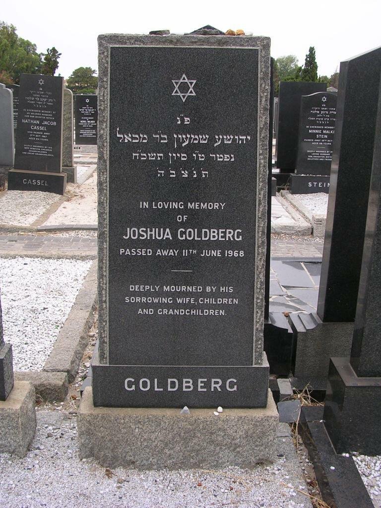 GOLDBERG Joshua -1968