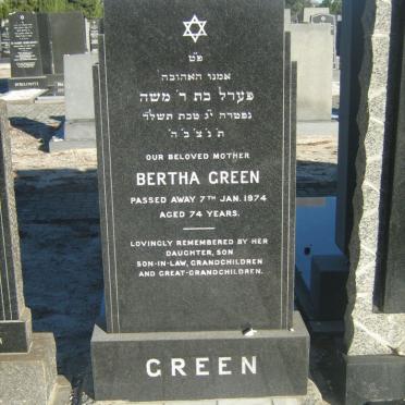 GREEN Bertha -1974