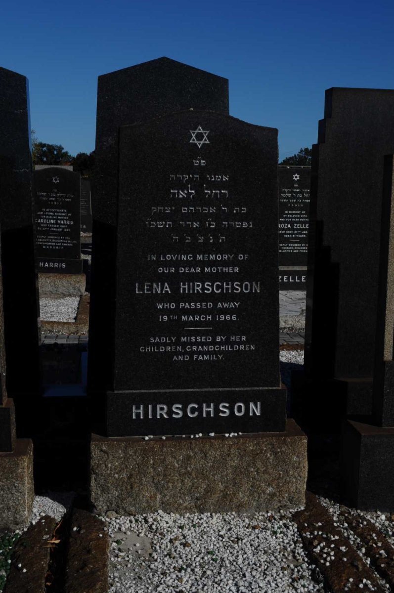 HIRSCHSON Lena -1966