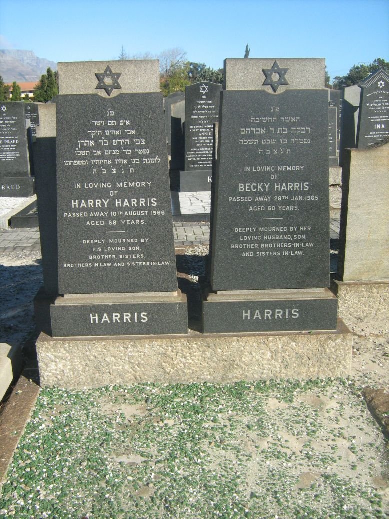 HARRIS Harry -1966 &amp; Becky -1965