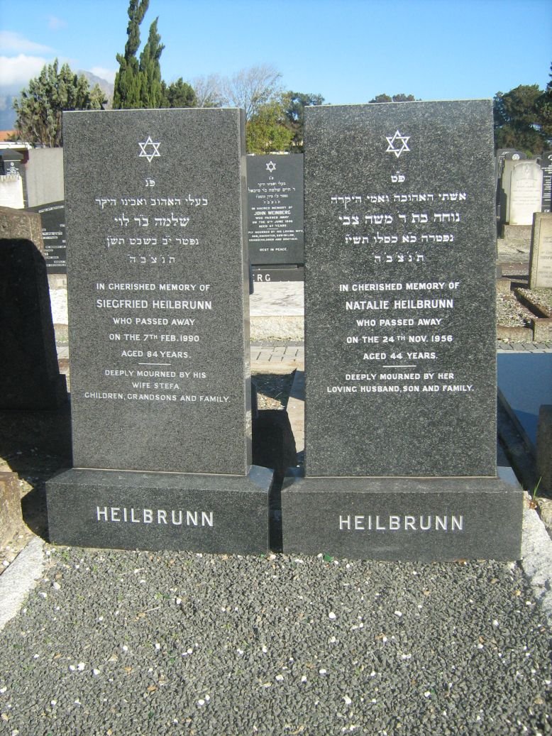 HEILBRUNN Siegfried -1990 &amp; Natalie -1956