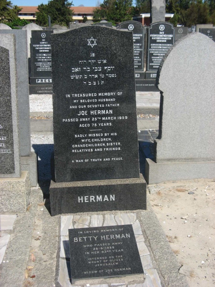 HERMAN Joe -1959 &amp; Betty -1988