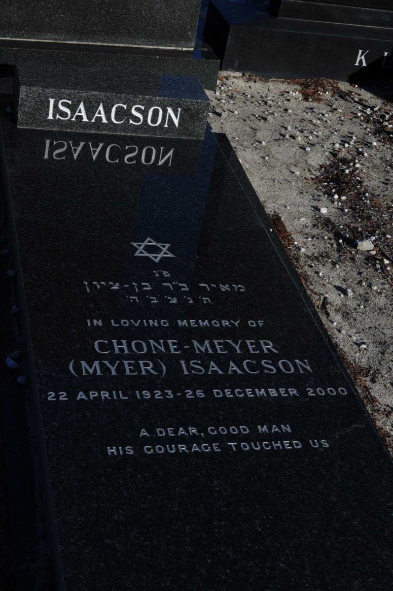 ISAACSON Chone-Meyer 1923-2000