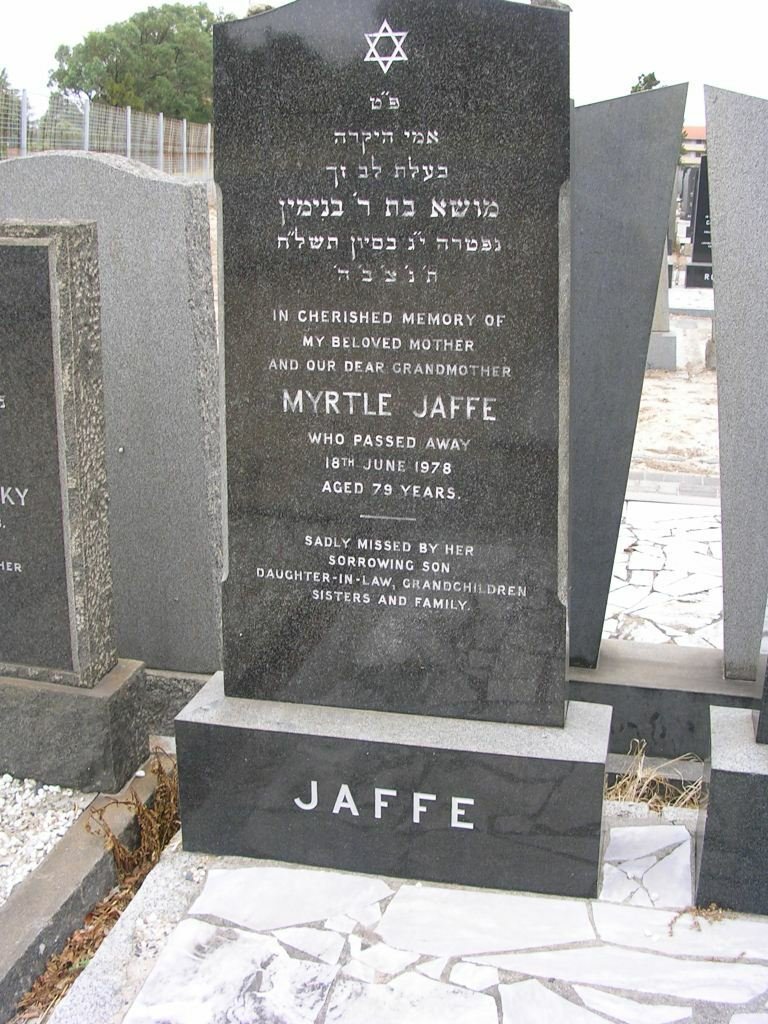 JAFFE Myrtle -1978