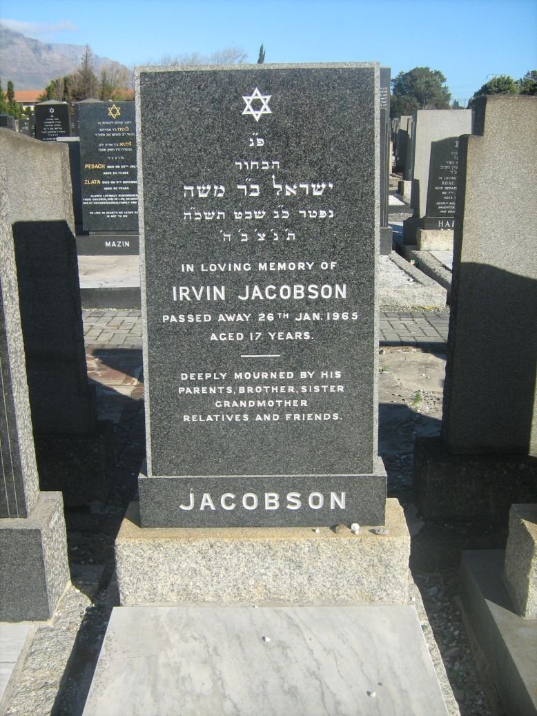 JACOBSON Irvin -1965
