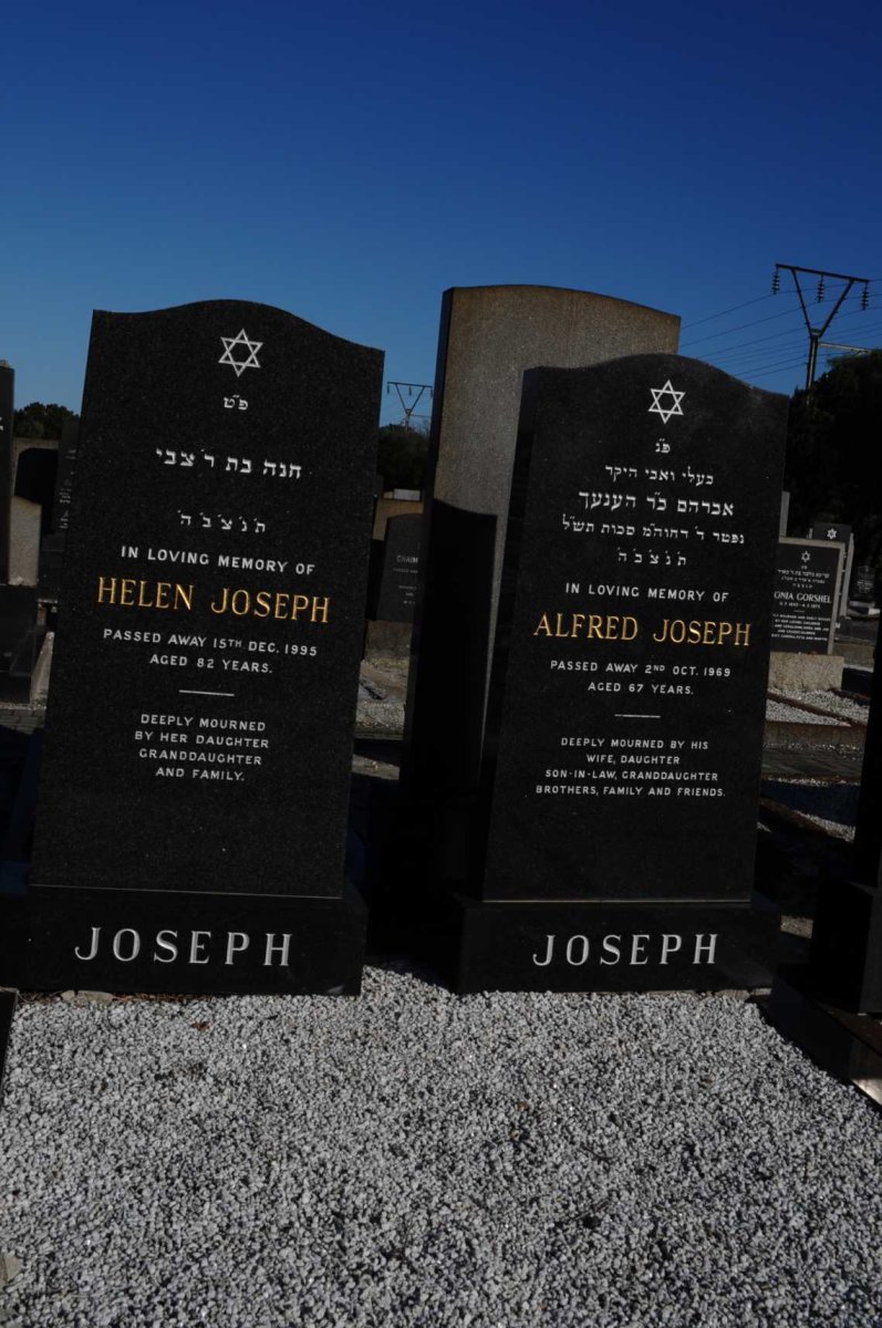 JOSEPH Alfred -1969 &amp; Helen -1995