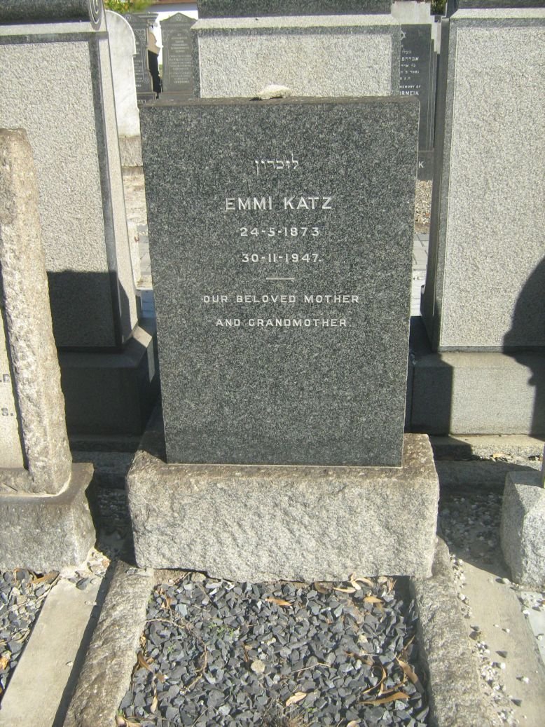 KATZ Emmi 1873-1947