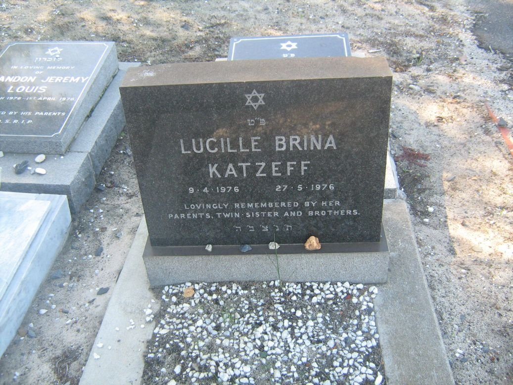 KATZEFF Lucille Brina 1976-1976