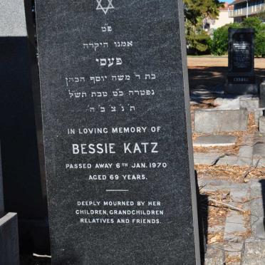KATZ Bessie -1970