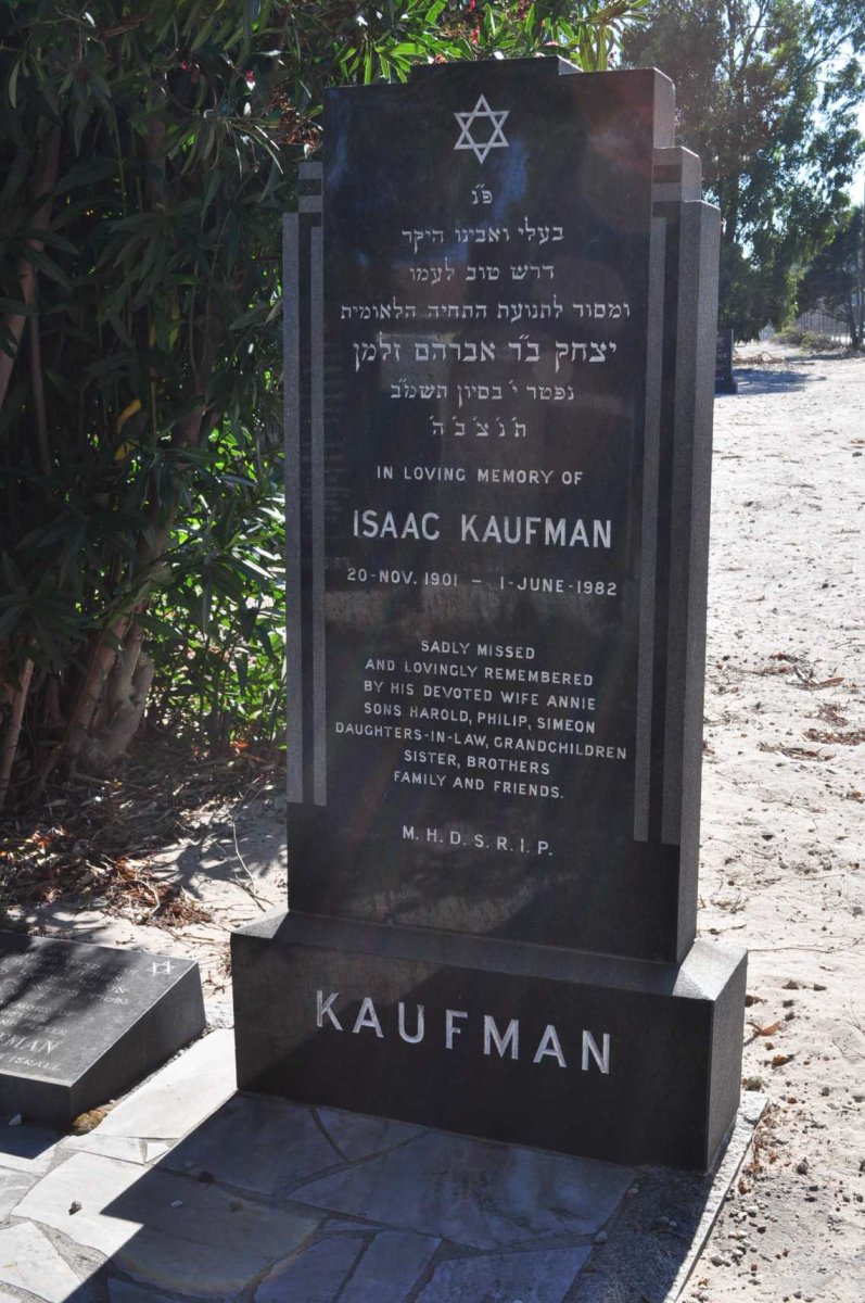 KAUFMAN Isaac 1901-1982