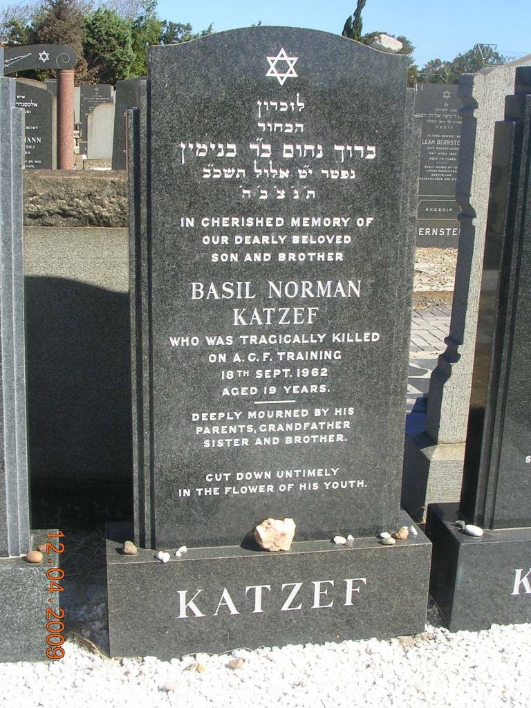 KATZEF Basil Norman -1962