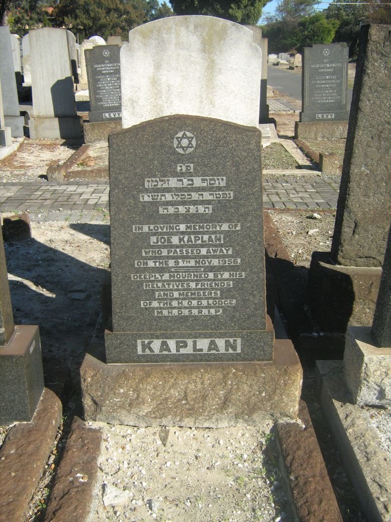 KAPLAN Joe -1956