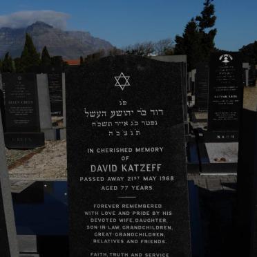 KATZEFF David -1968