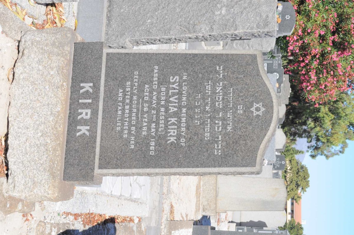 KIRK Sylvia nee RESSEL -1960