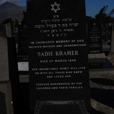 KRAMER Sadie -1996