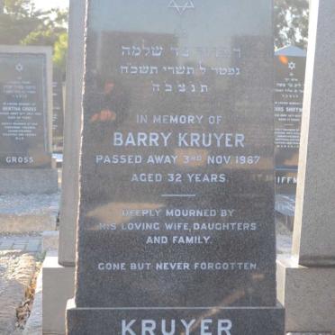 KRUYER Barry -1967