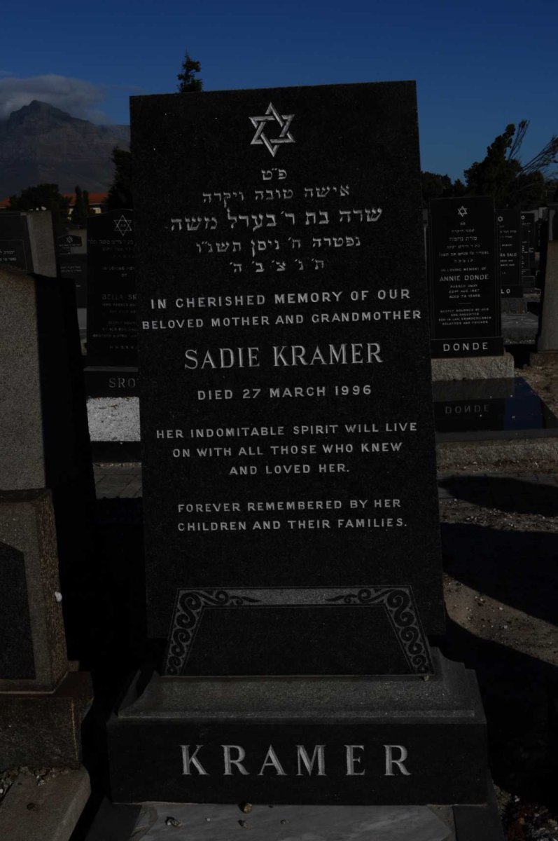 KRAMER Sadie -1996