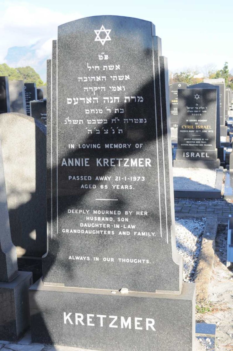 KRETZMER Annie -1973