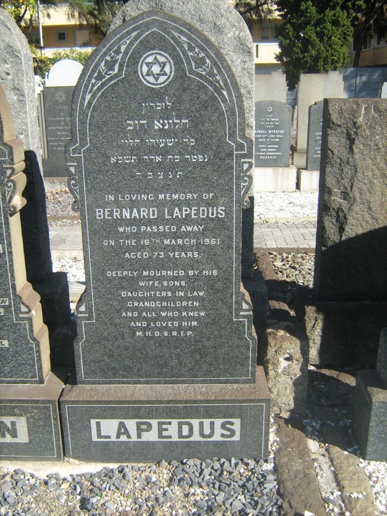 LAPEDUS Bernard -1961