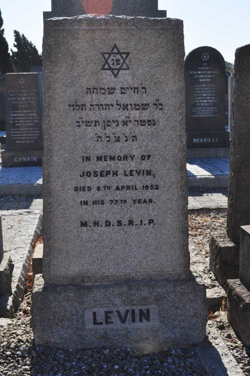 LEVIN Joseph -1952