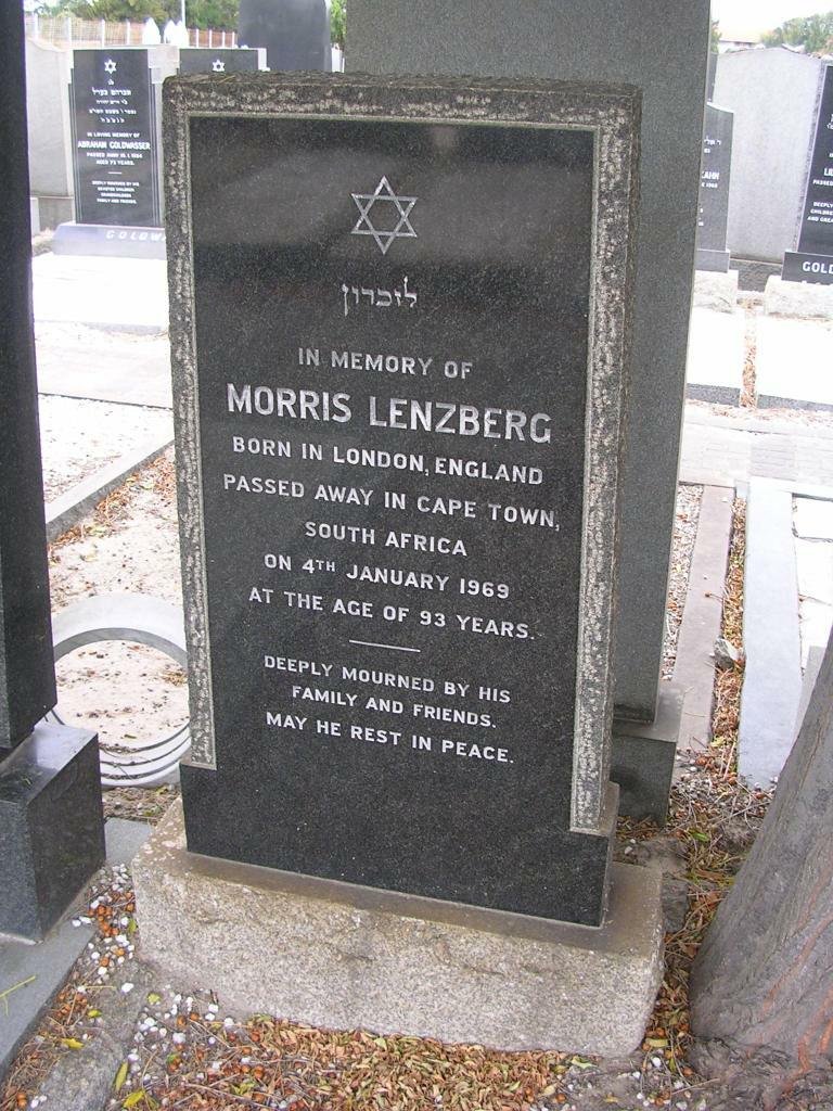 LENZBERG Morris -1969