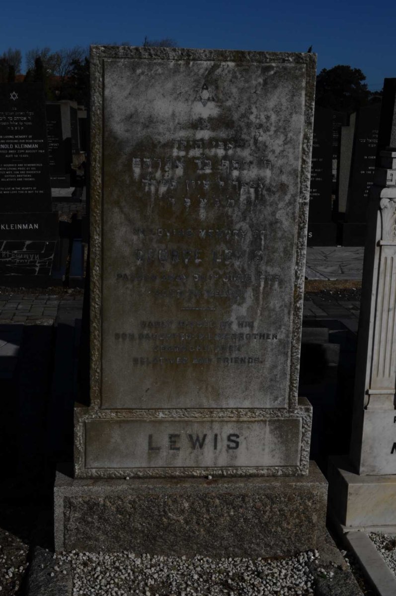 LEWIS George -1965