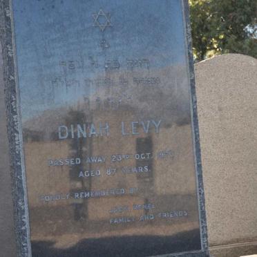 LEVY Dinah -1973
